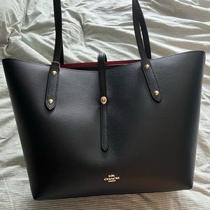 NWT Coach Market Tote Black